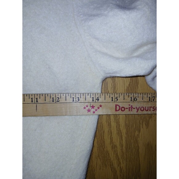 Cashmere By Pringle Sweater Made In Scotland Womens Size 36/92 Fits 28×16 Yellow - Picture 5 of 14